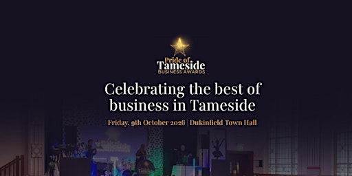 Pride of Tameside Business Awards 2026