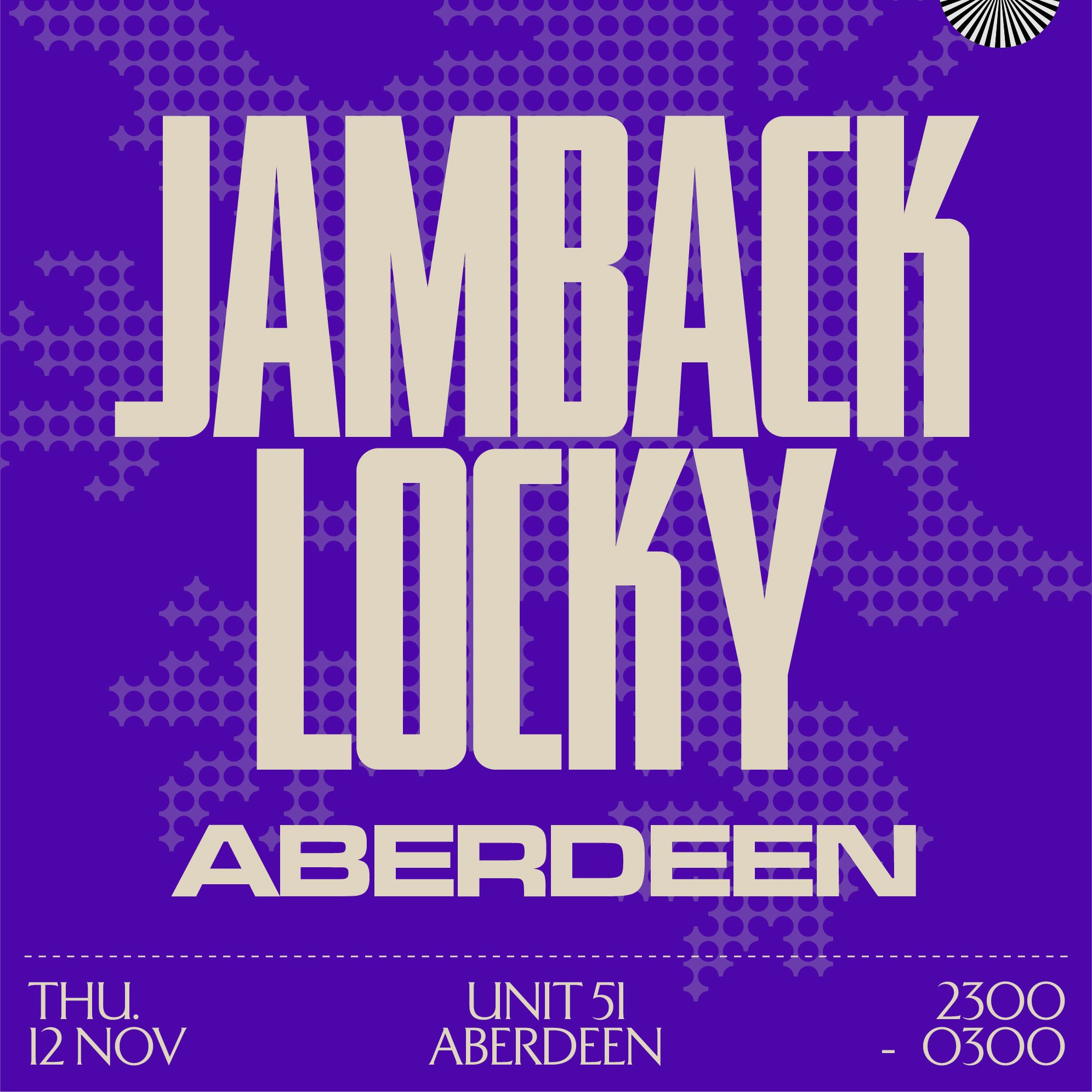 FLY - Jamback & Locky - Aberdeen