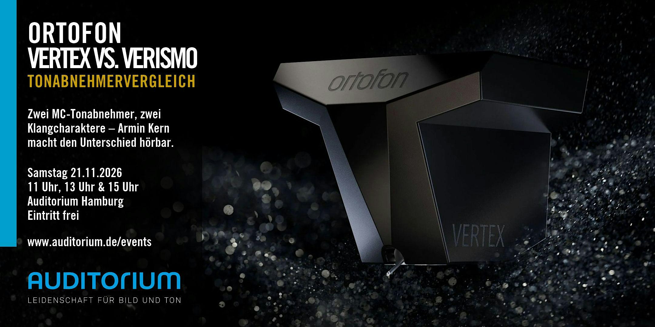 Vertex vs. Verismo - MC Tonabnehmervergleich