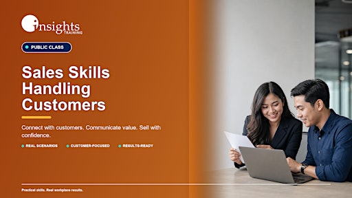 Sales Skills Training: Handling Customers for Sales