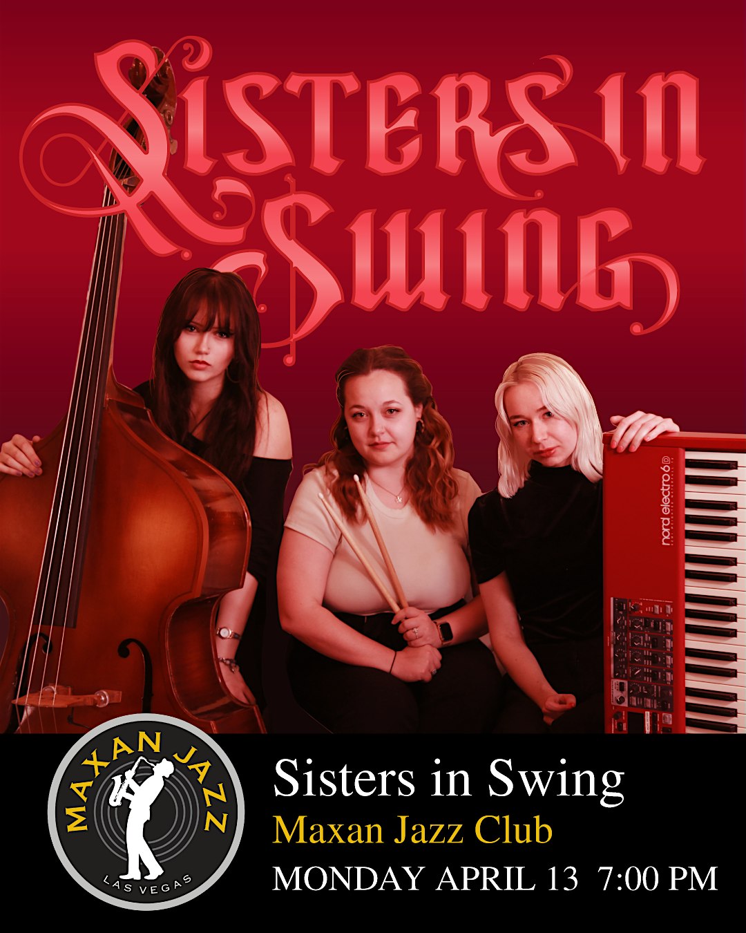 Sisters in Swing performing live at Maxan Jazz