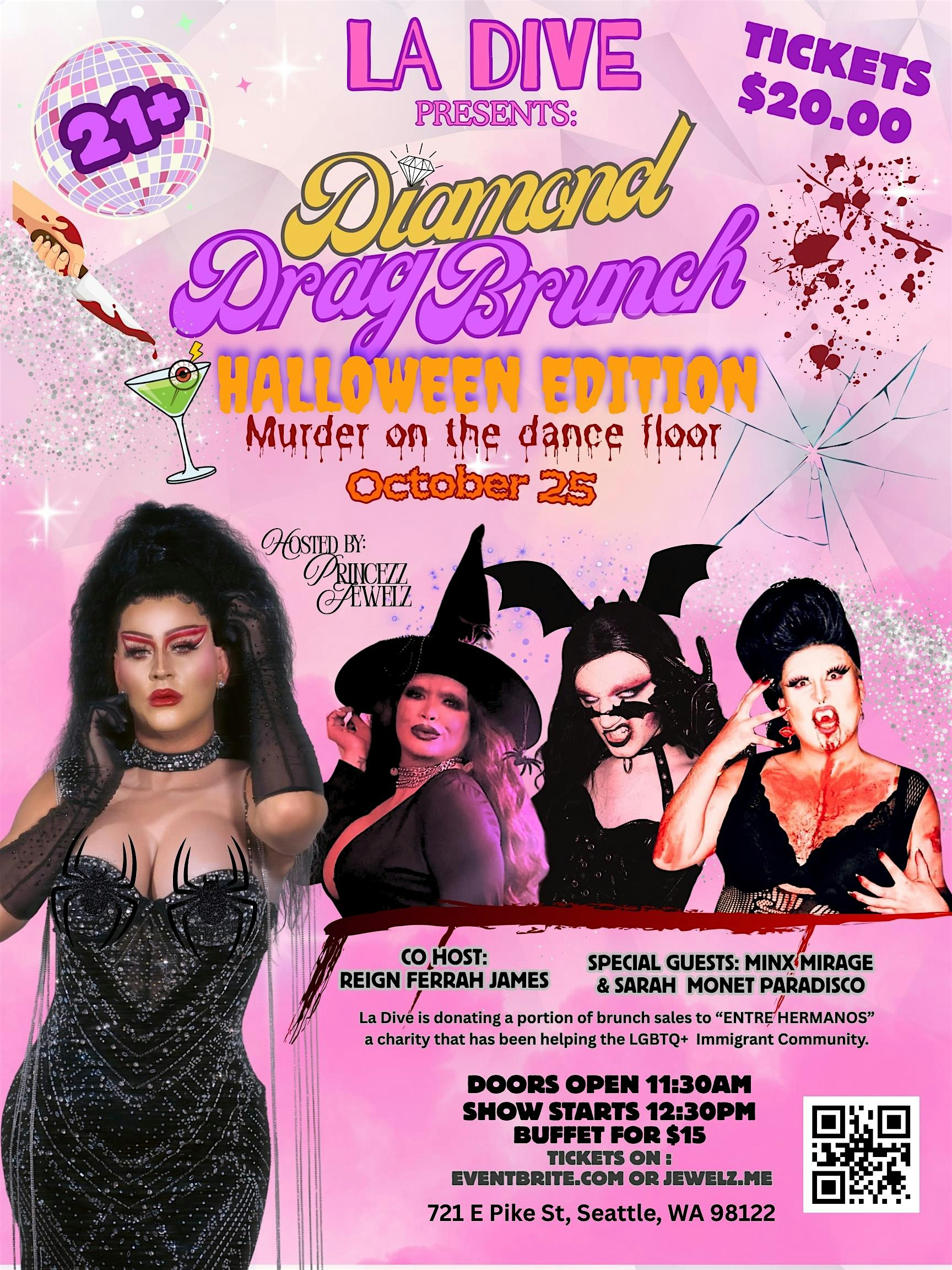 Diamond Halloween Drag Brunch at La Dive