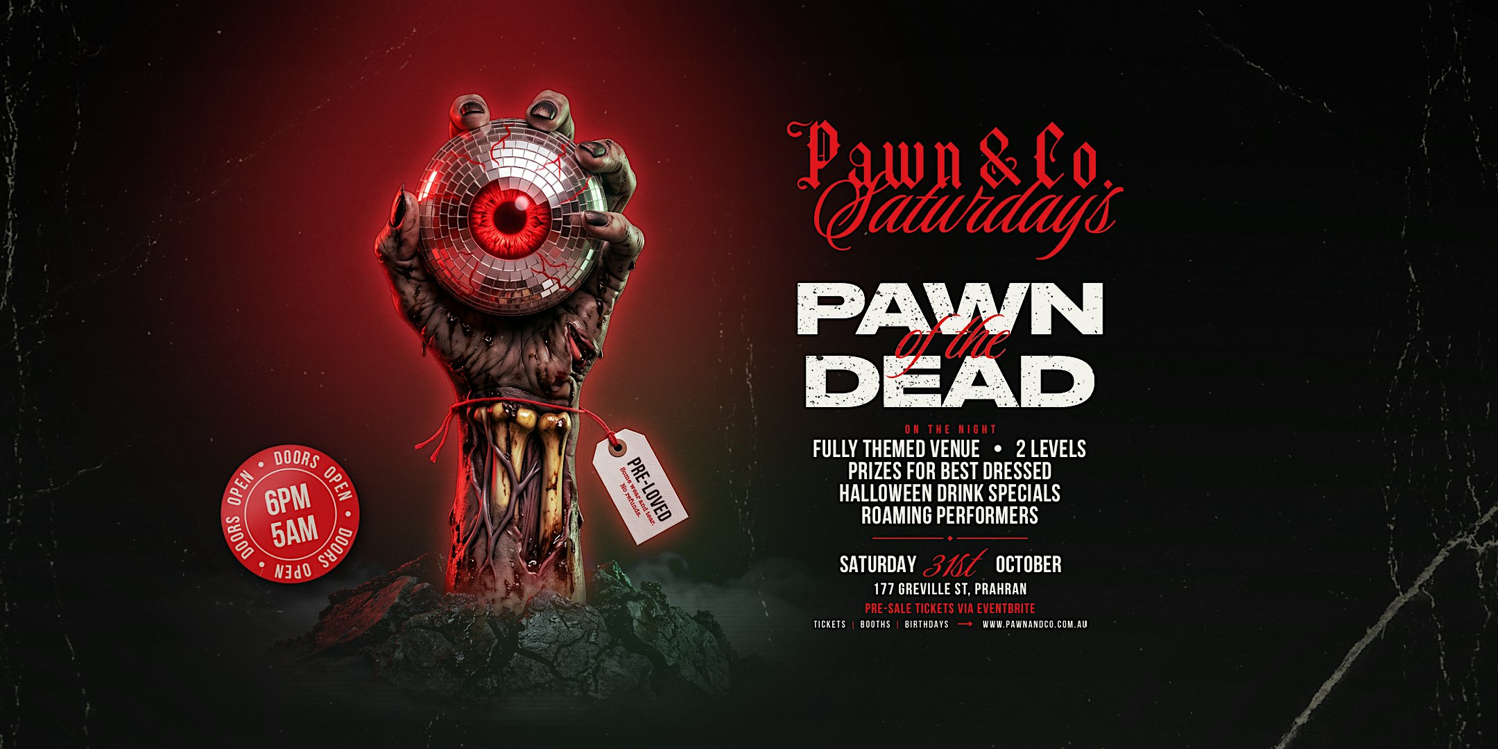 Pawn & Co | Pawn of the Dead | Halloween Night 31.10