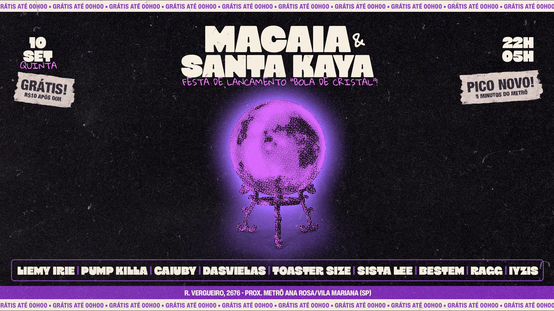 Macaia & Santa Kaya - Premiere Bola De Cristal
