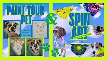 Paint Your Pet AND Pet Bandana Spin Art at Holidaily Brewing Co.