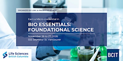 Bio Essentials:  Foundational Science