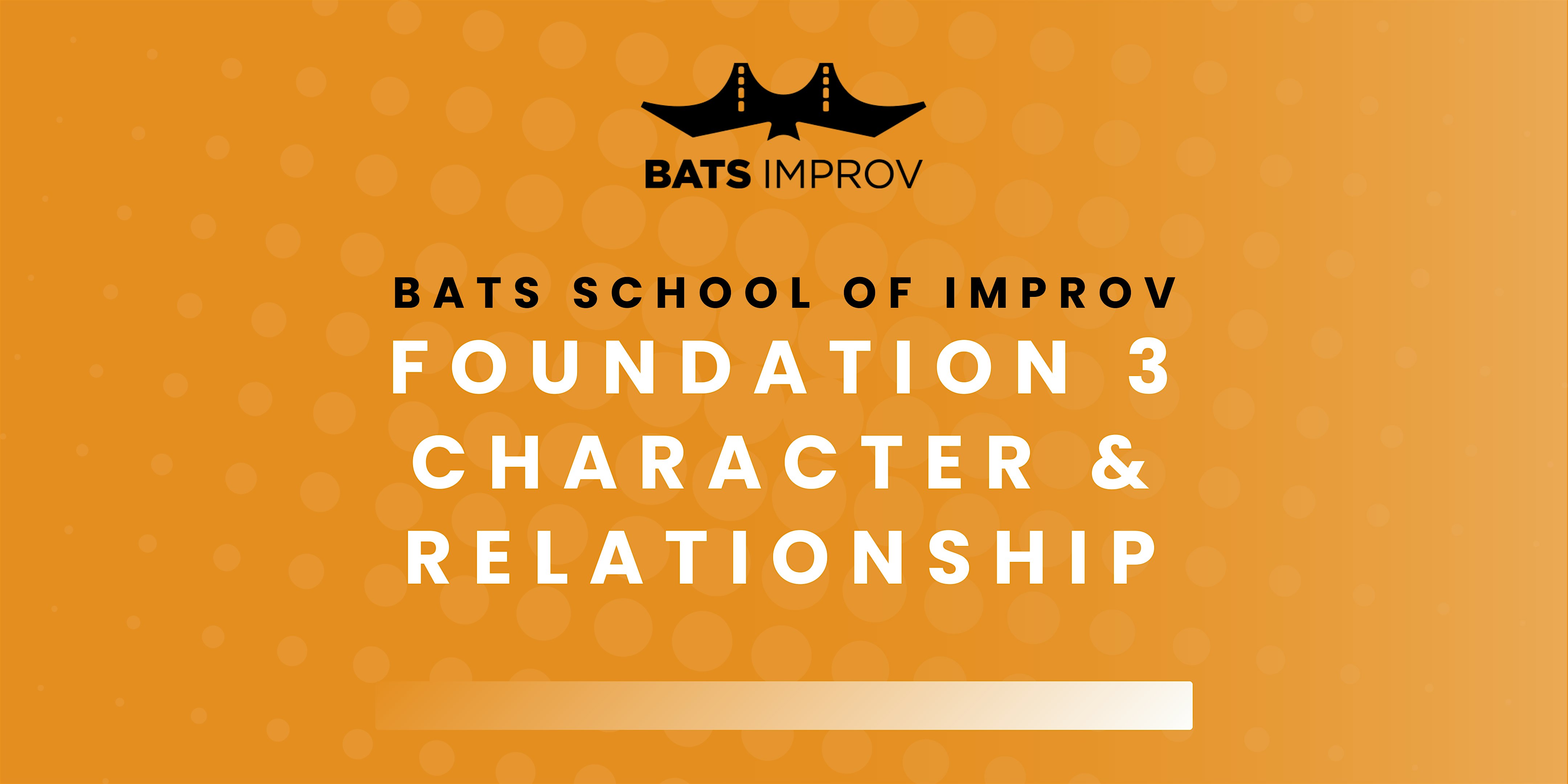 Foundation 3: Character & Relationship with Mick Laugs [PRQ]