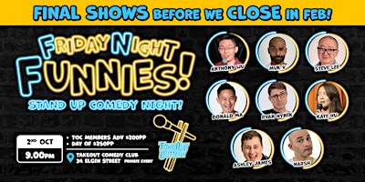 This week at TakeOut Comedy - Friday Night Funnies!