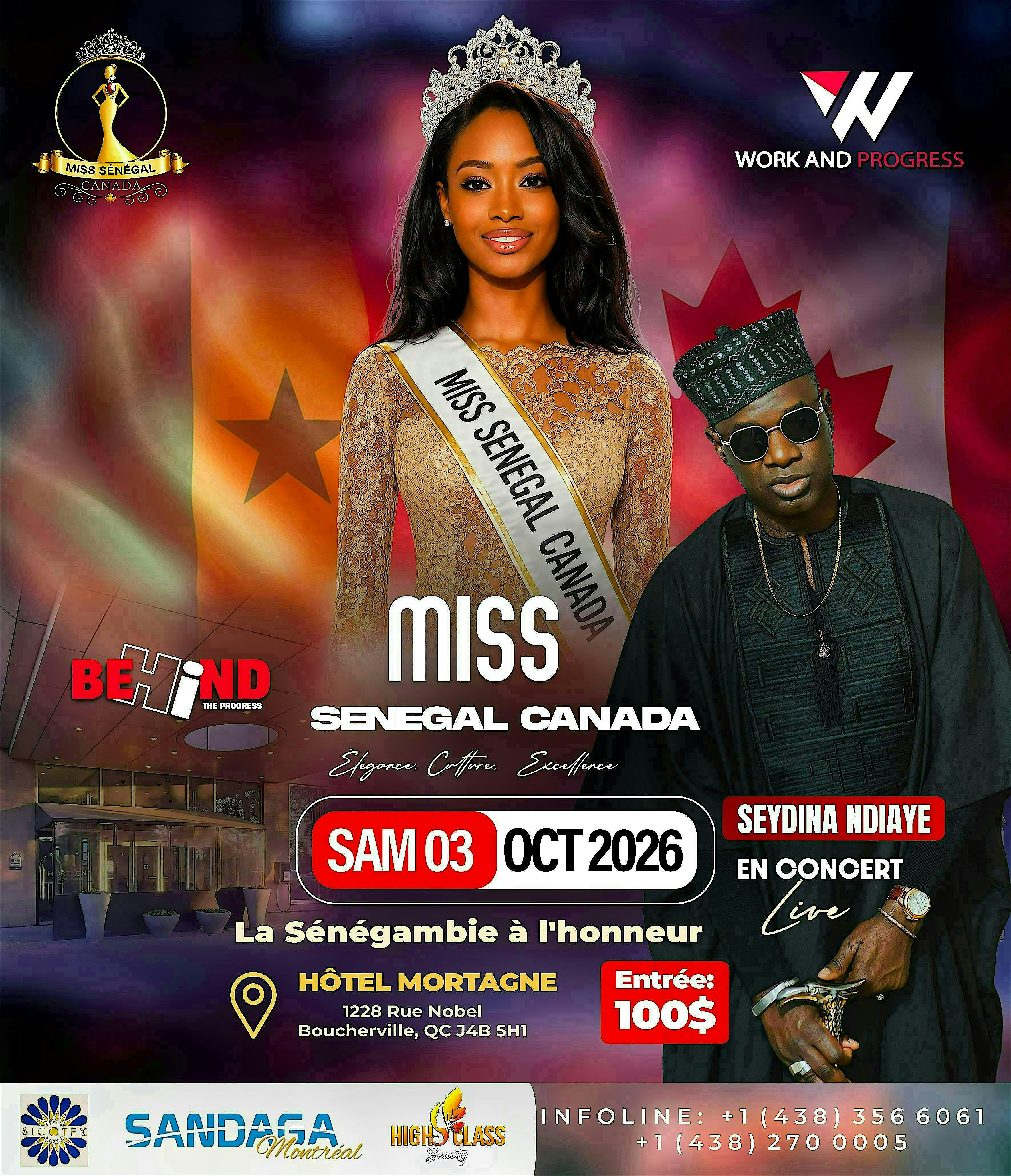 GALA MISS SÉNÉGAL CANADA 2026