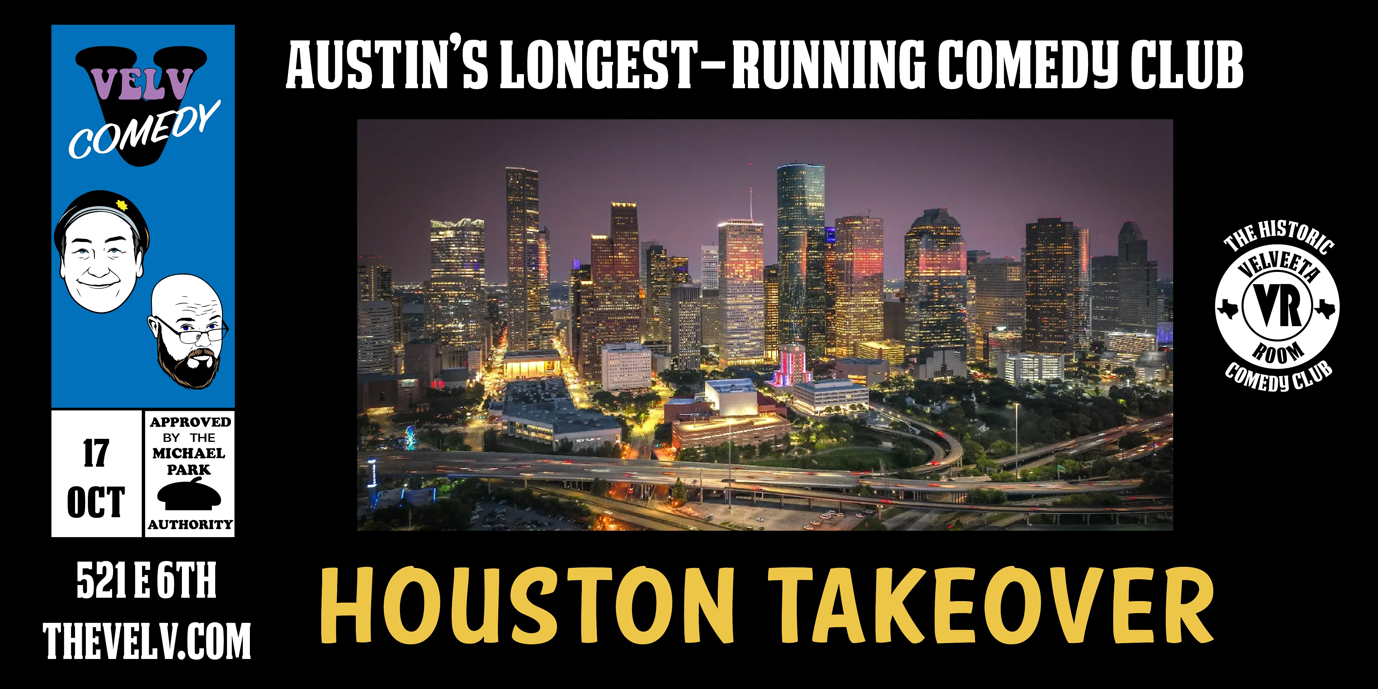 Houston Takeover - Live Comedy!