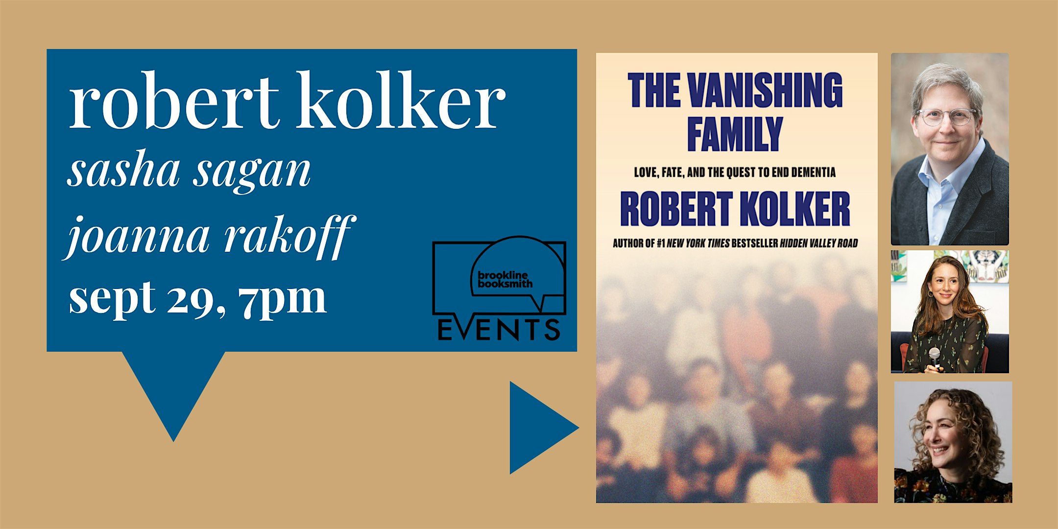 Robert Kolker with Sasha Sagan and Joanna Rakoff: The Vanishing Family