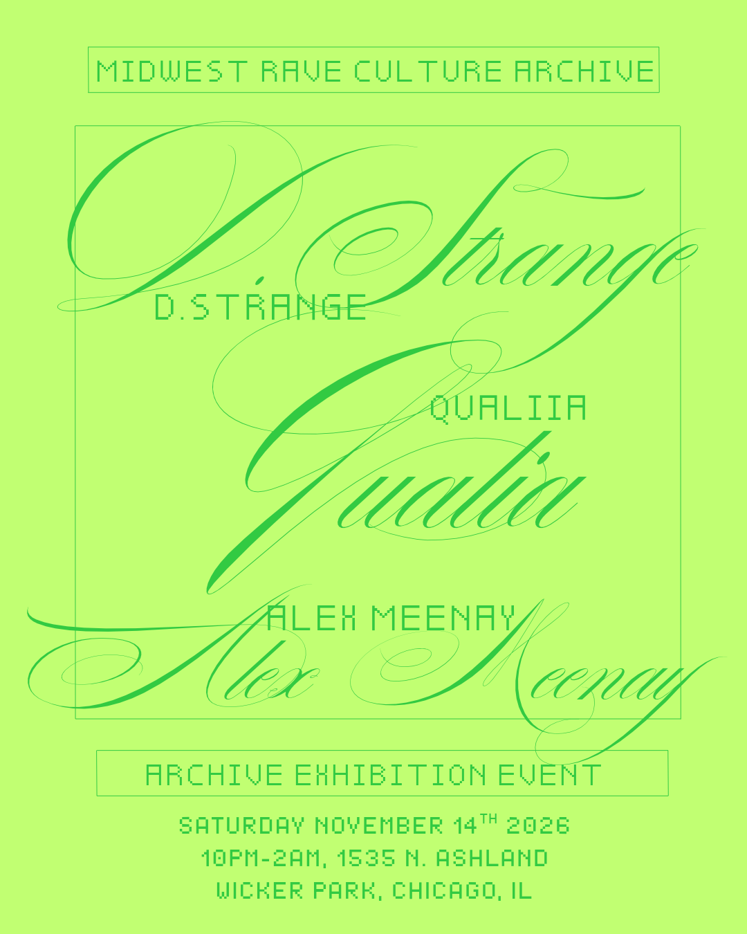 Midwest Rave Culture Archive Exhibition