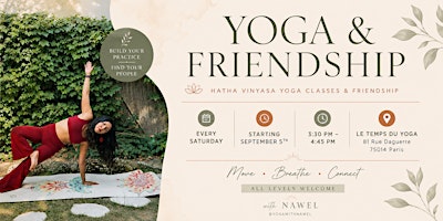 Yoga & Friendship | Hatha Vinyasa in English