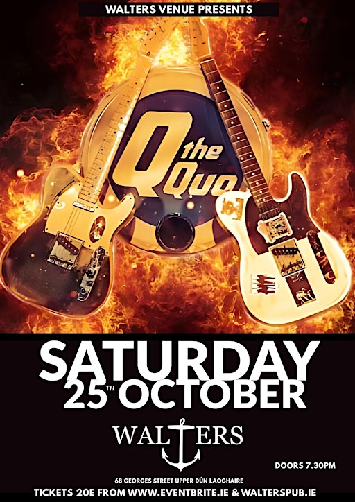 Q THE QUO - Status Quo's Greatest Hits - Live at Walters Venue