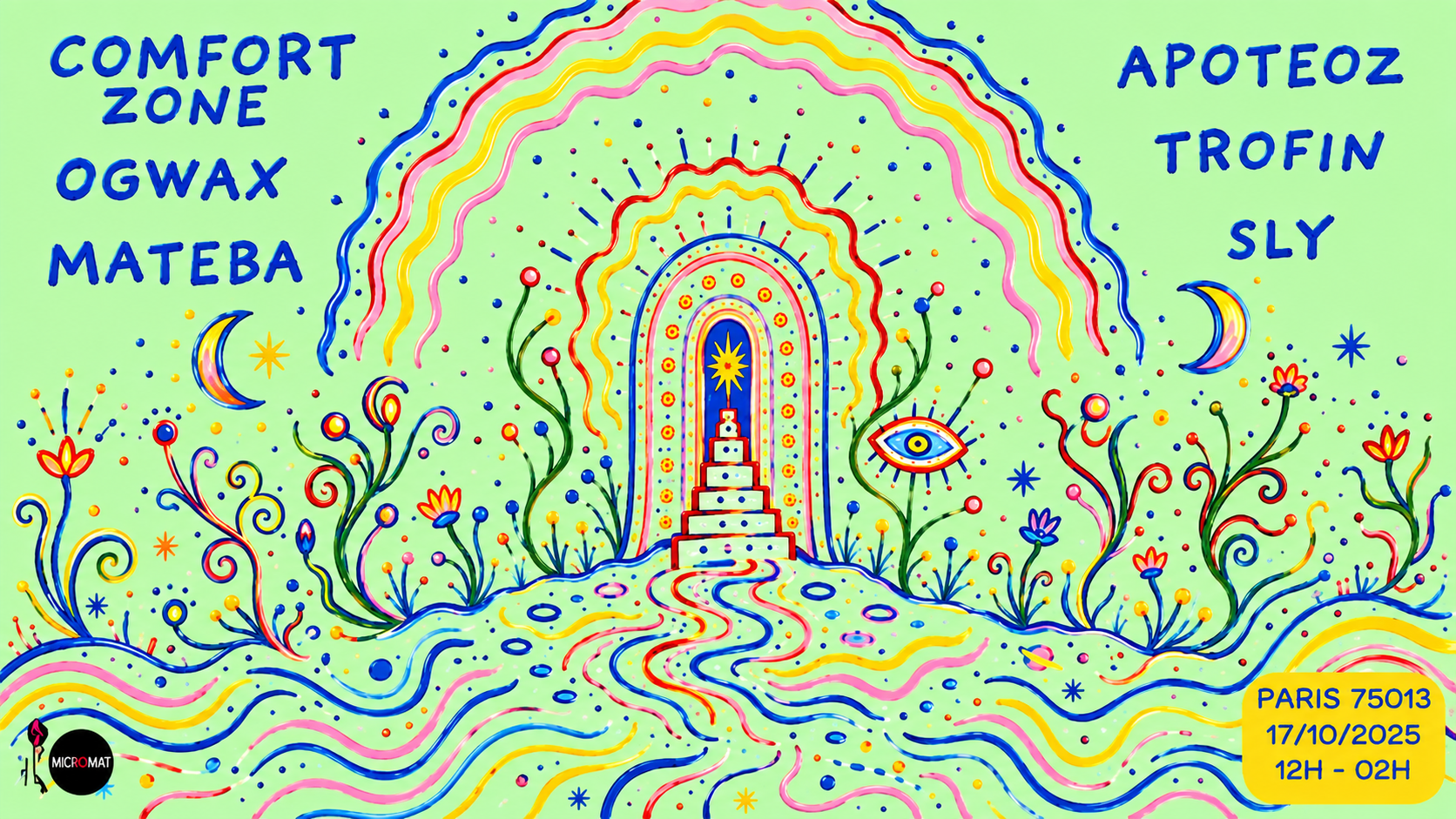 MICROMAT - ALL DAY LONG/ Apoteoz/COMFORT ZONE / OGWAX / SLY