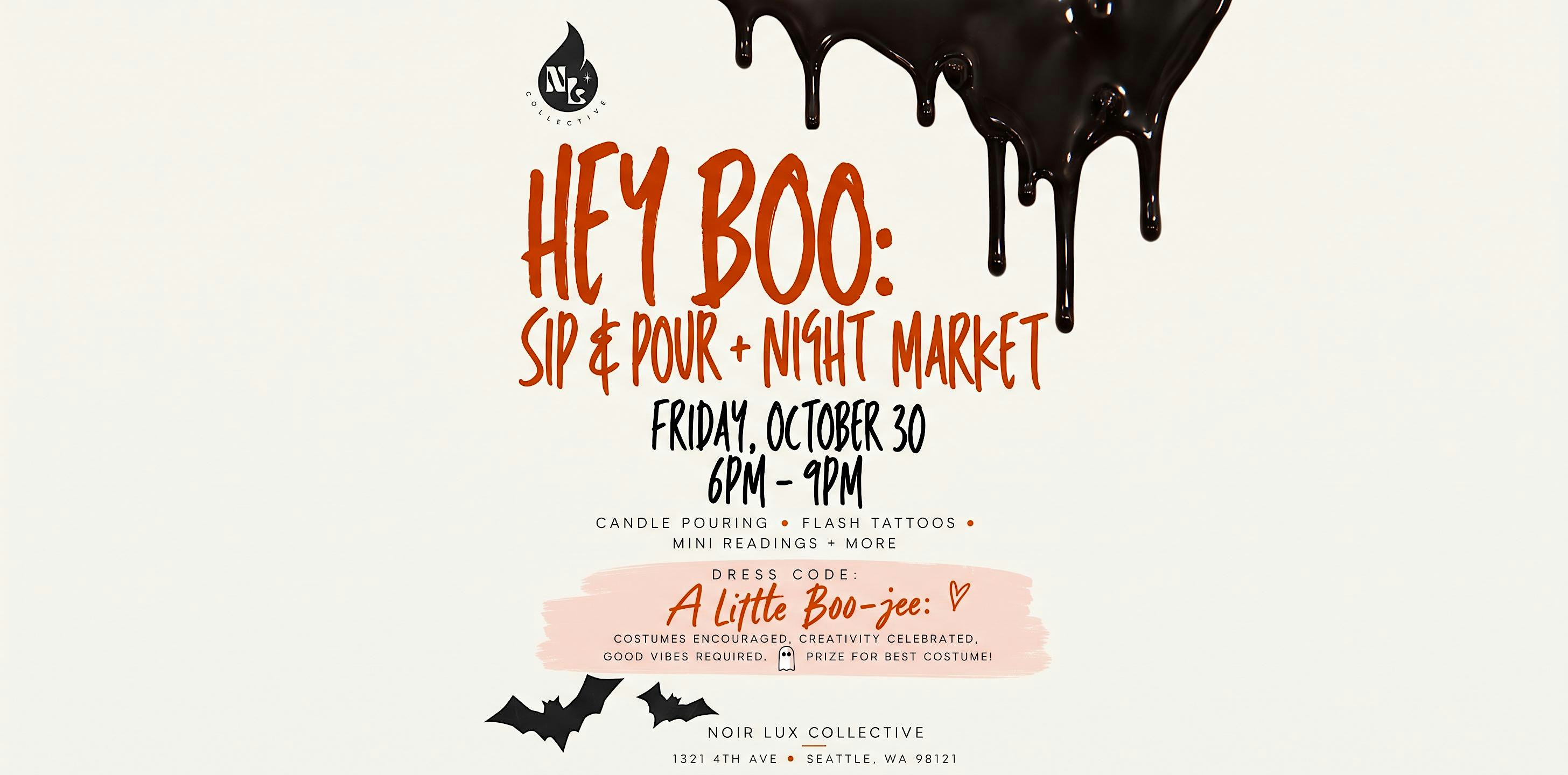Halloween Sip & Pour