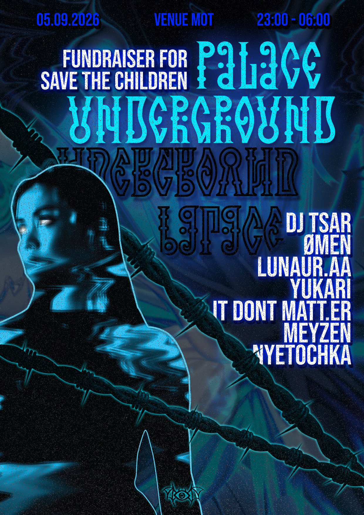 Palace Underground - Save The Children Fundraiser // Techno_Industrial_Hard Techno //