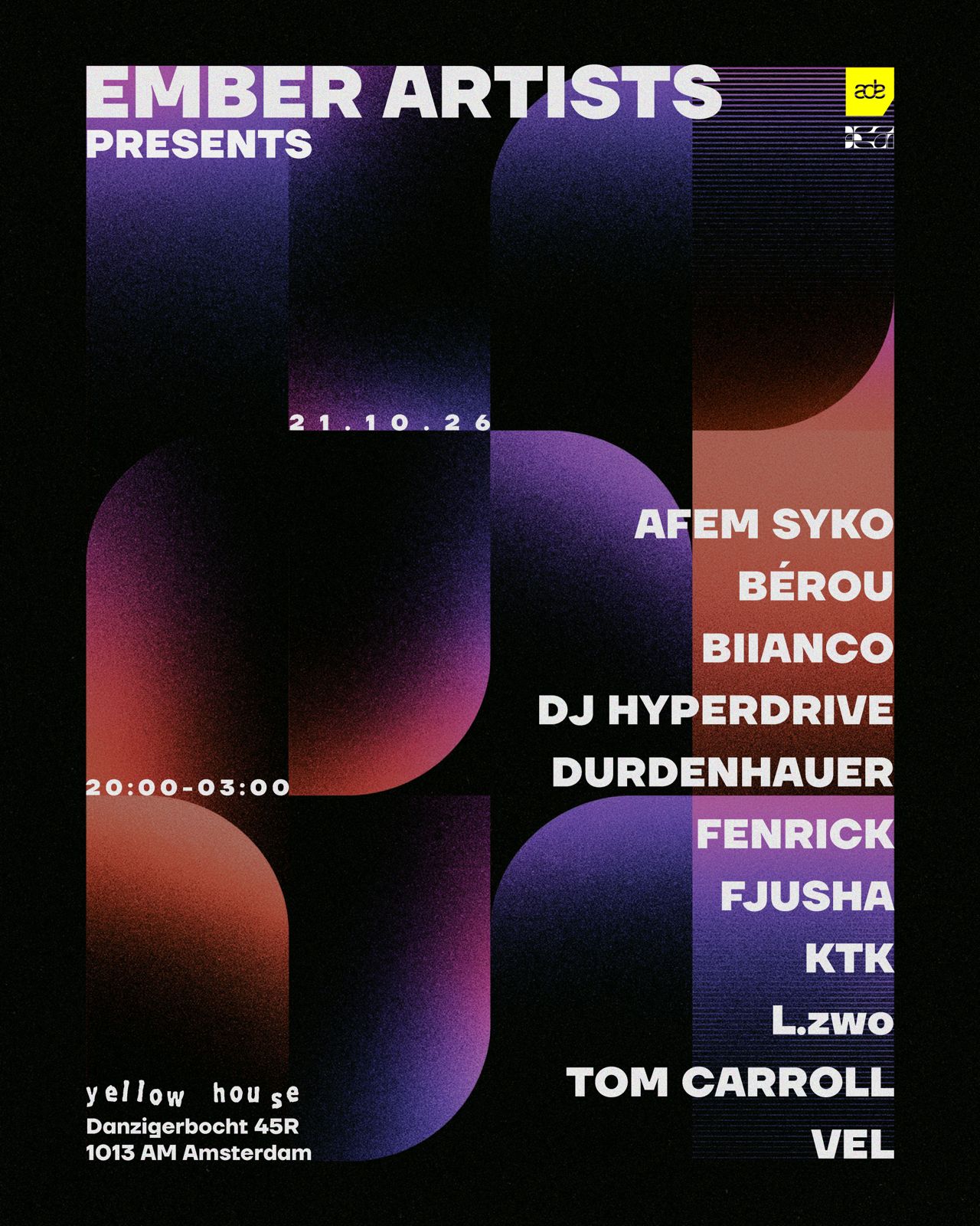 EMBER ARTISTS x ADE