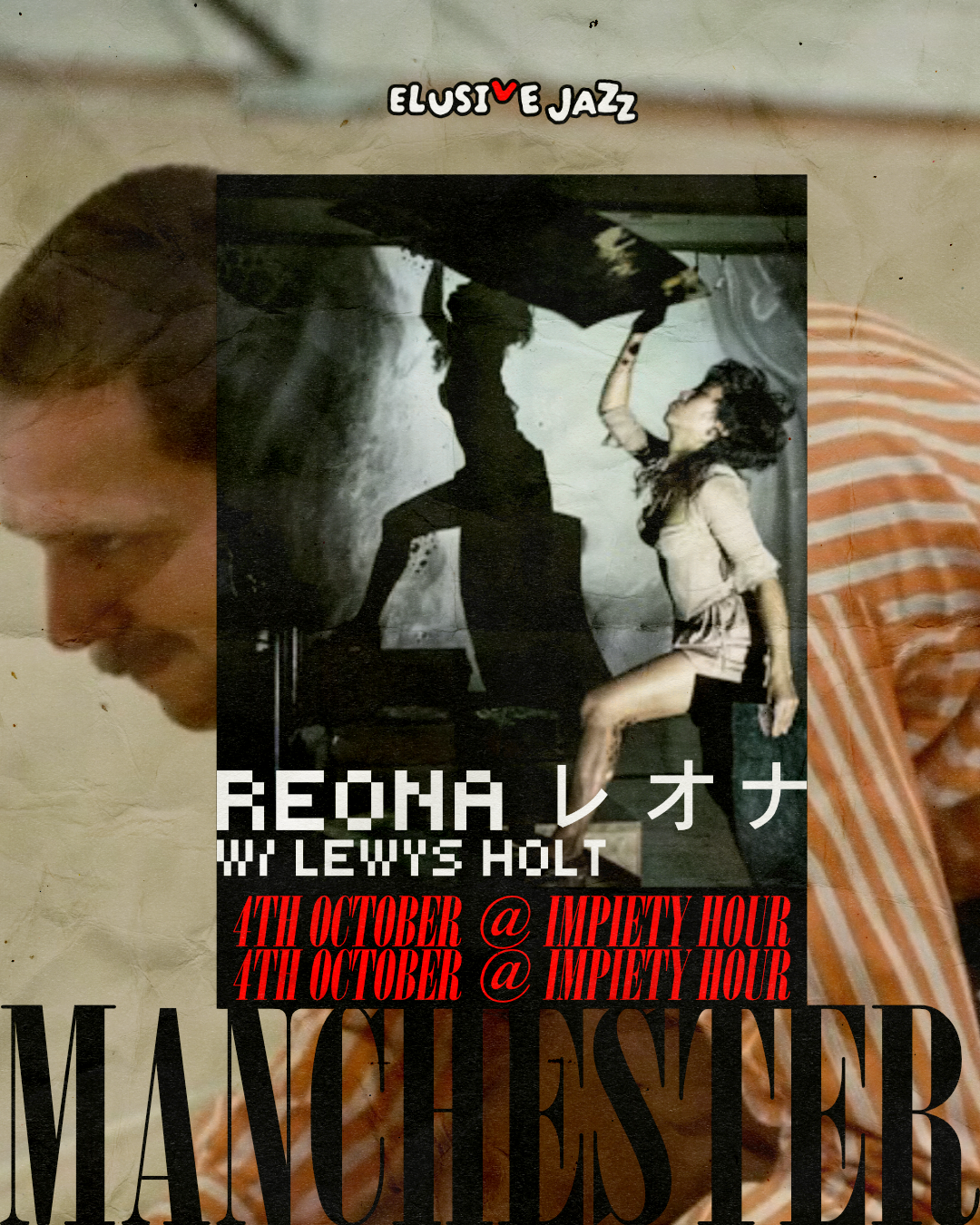 Elusive Jazz: Reona (Tap dance, Metal percussion) + Lewys Holt