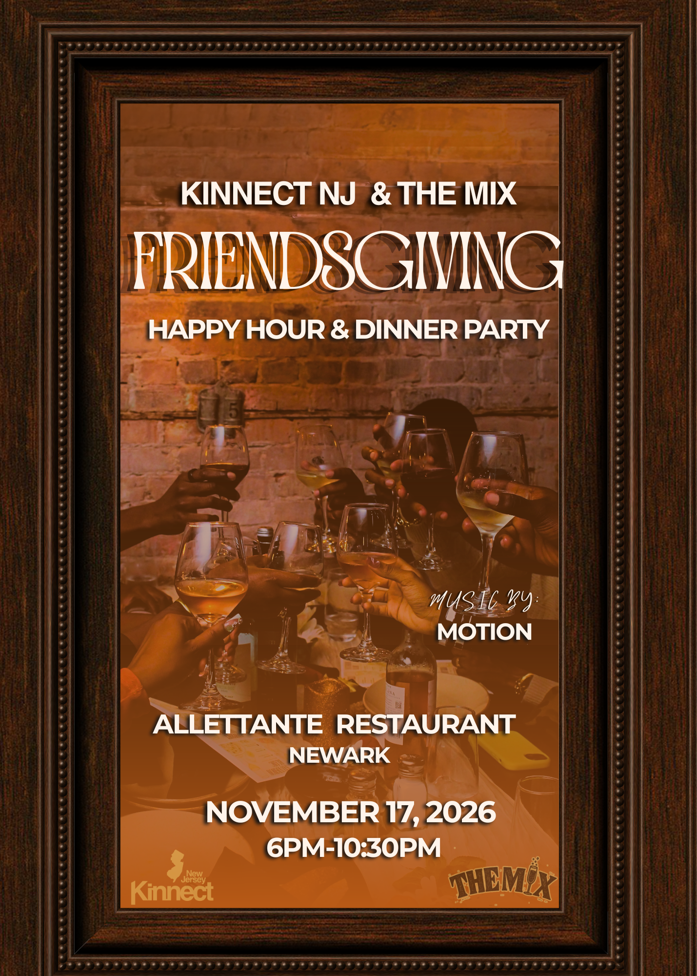 Kinnect NJ X The Mix: Friendsgiving 