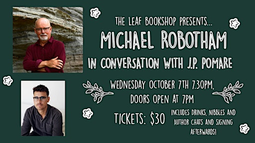 Michael Robotham in Conversation with J.P. Pomare