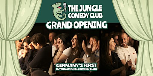 GRAND OPENING: The Jungle Comedy Club, English Comedy Showcase