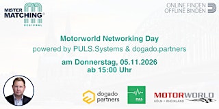Motorworld Networking Day powered by PULS.systems & dogado.partners