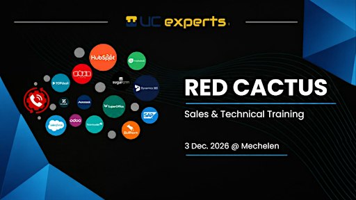 Red Cactus  - Sales & Technical Training - 3 Dec. 2026