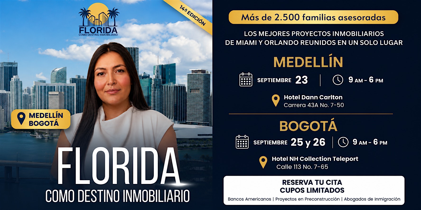 FLORIDA COMO DESTINO INMOBILIARIO  14ª Edición | Bogotá