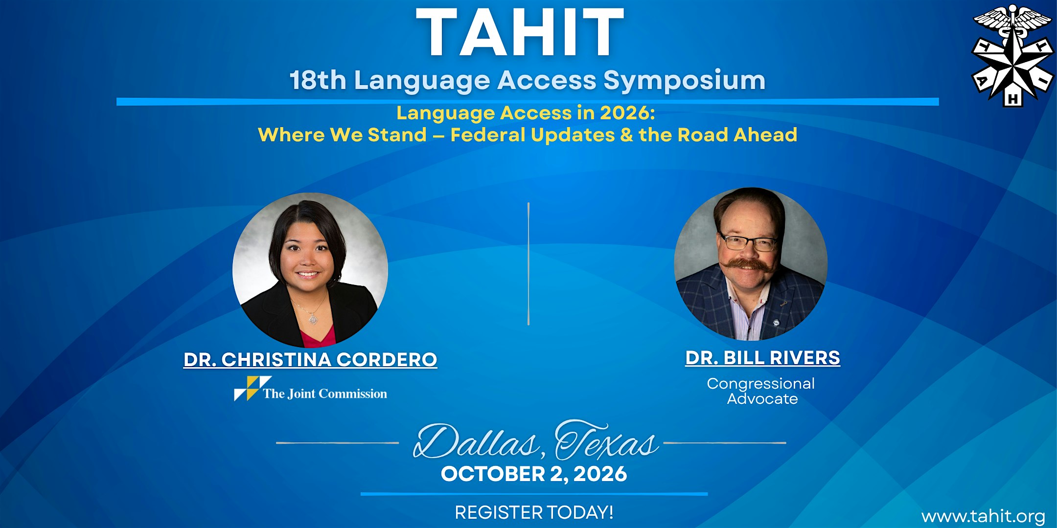 18th Annual TAHIT Language Access Symposium- Dallas, TX