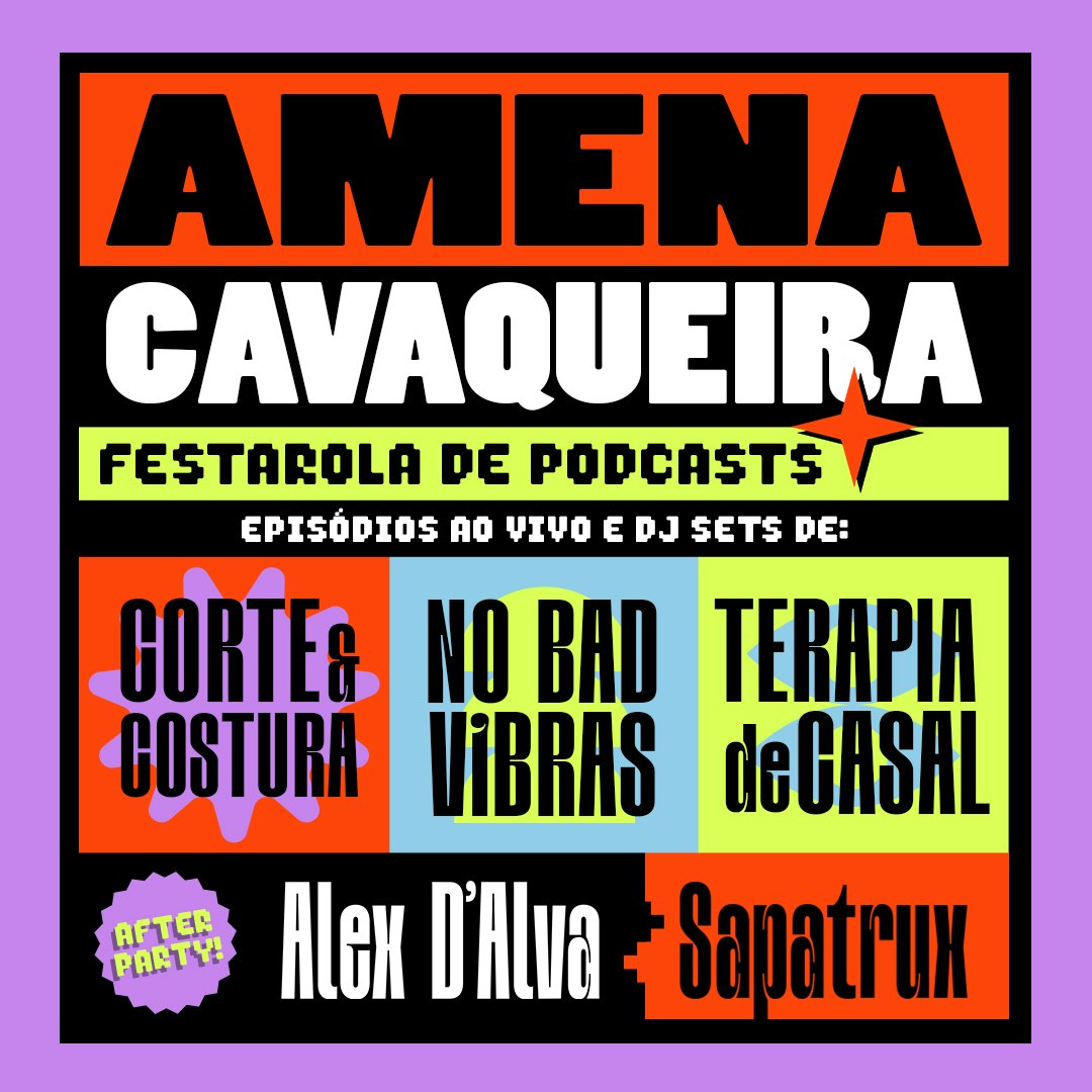 Amena Cavaqueira: Festarola de Podcasts