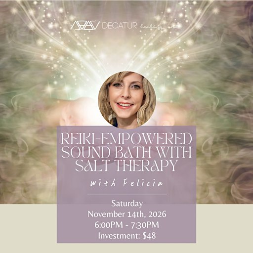 Reiki-Empowered Sound Bath with Salt Therapy