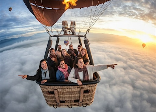 Hot Air Balloon Ride Over Teotihuacan Pyramids