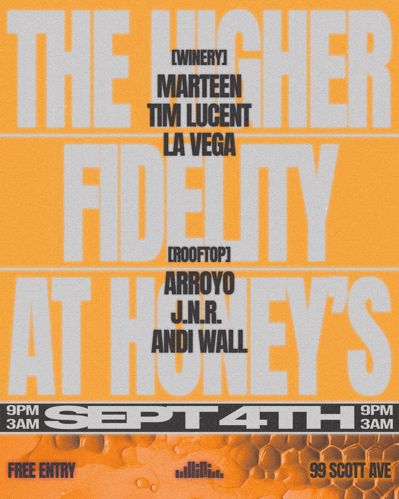 The Higher Fidelity at Honey's