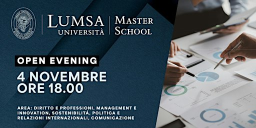 Open Evening - LUMSA Master School