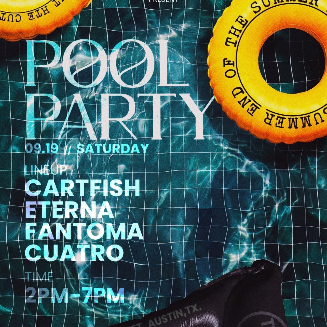 End of summer pool party 