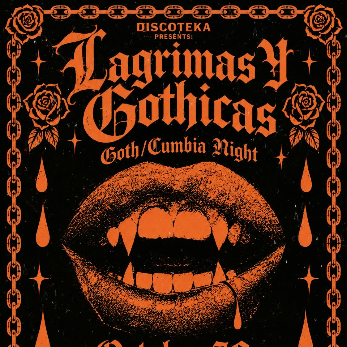 Lagrimas Y Gothicas | Goth/Cumbia Night | Discoteka