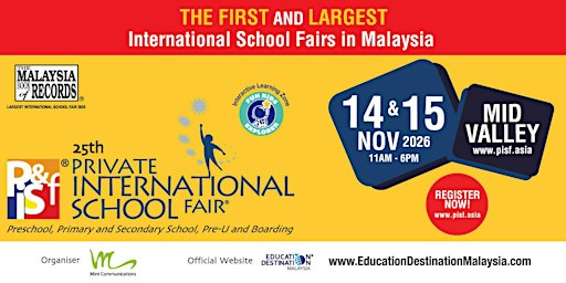 25th Private & International School Fair in Kuala Lumpur