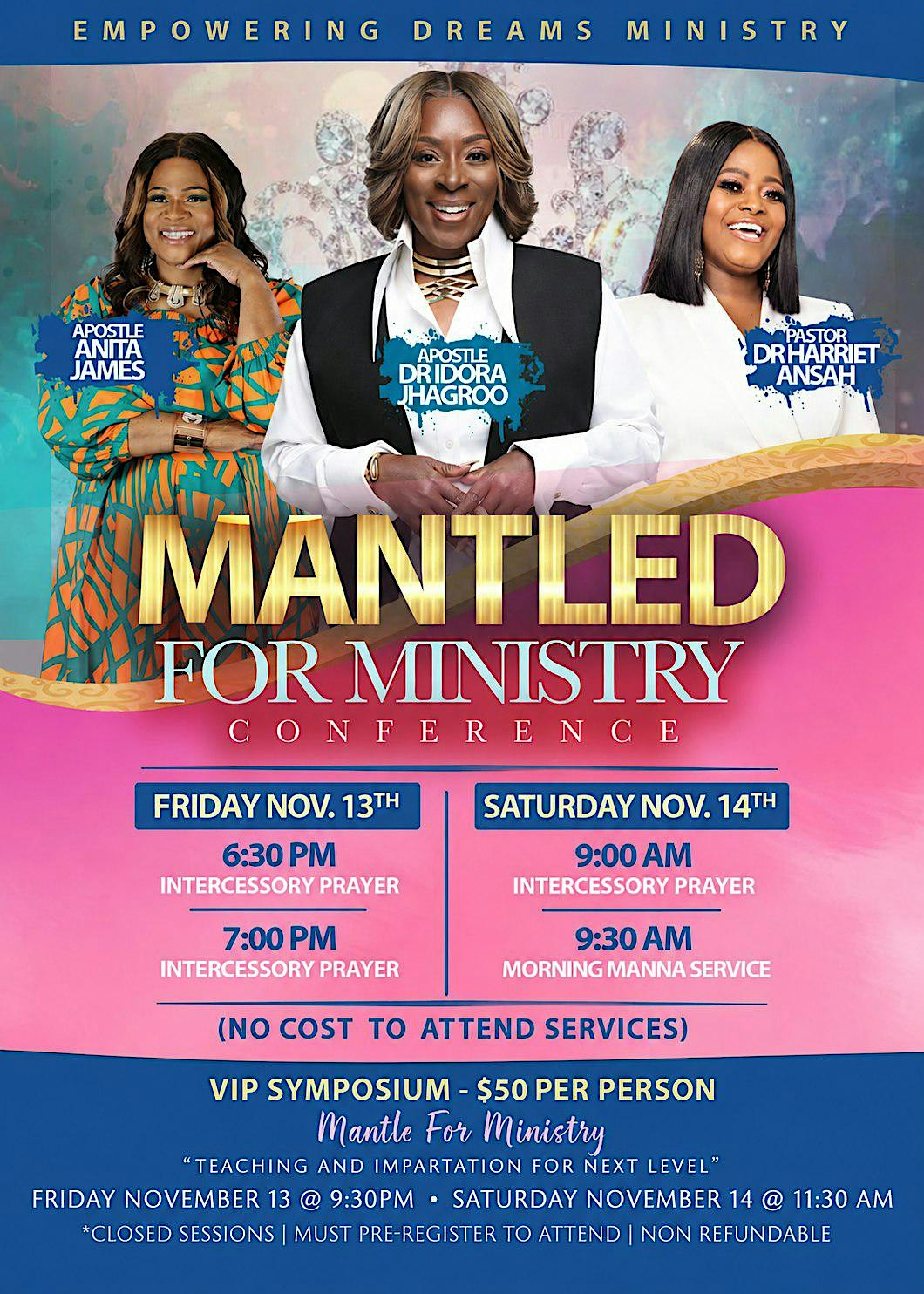 EmpowerHER 2026 Conference- Mantled For Ministry