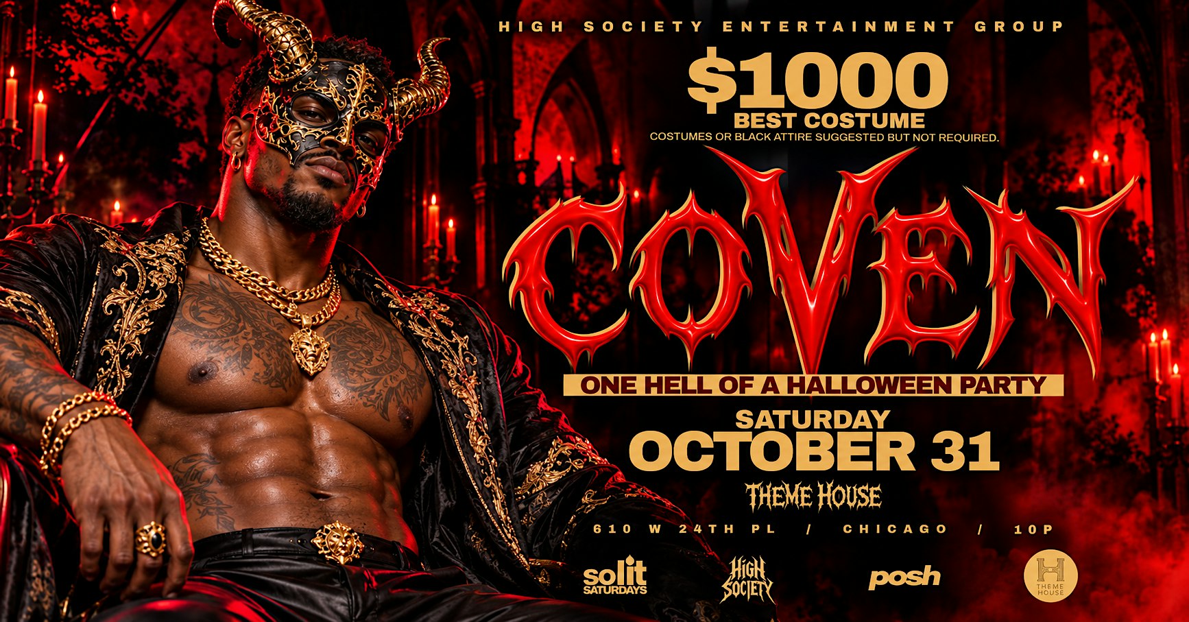 COVEN - ONE HELL OF A HALLOWEEN PARTY