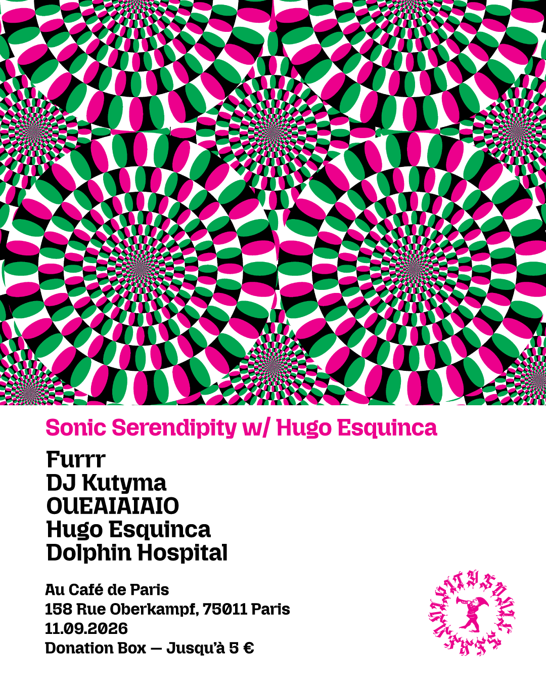 Sonic Serendipity w/ Hugo Esquinca