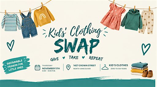Cork It Kids Clothing Swap