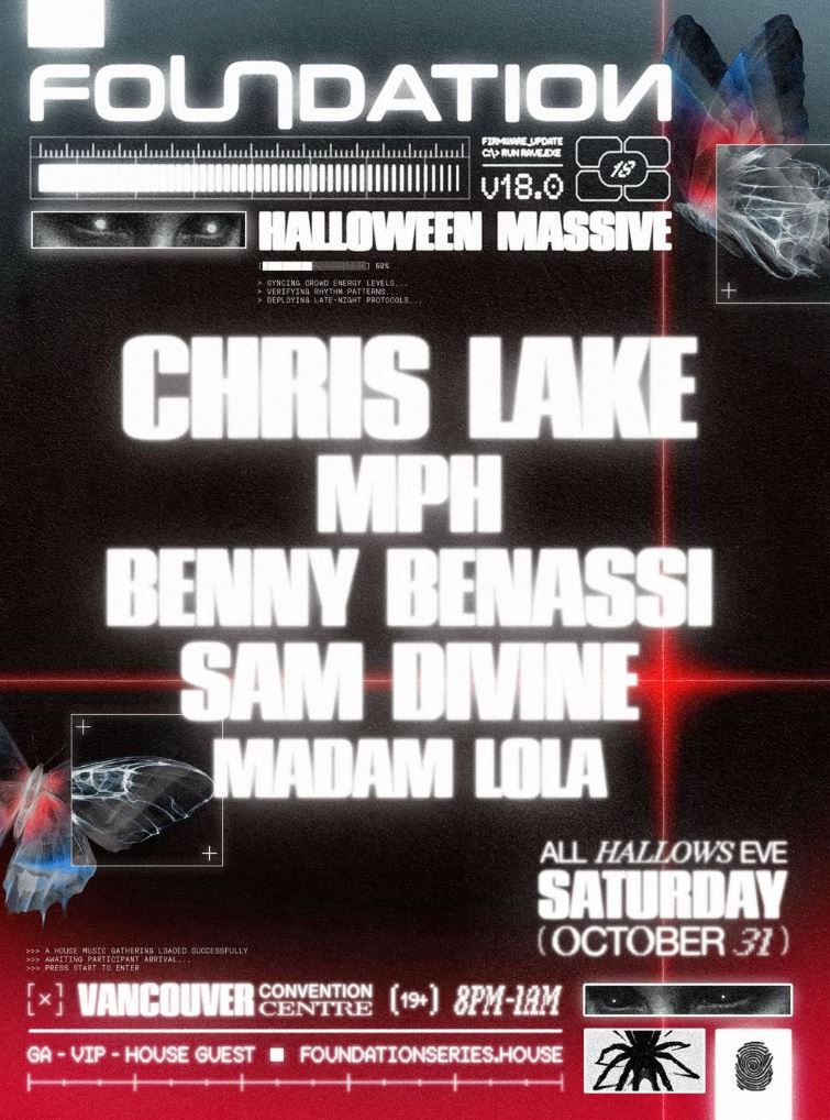 Foundation v18.0 Halloween with Chris Lake - Access Code 'RAVEFAM'