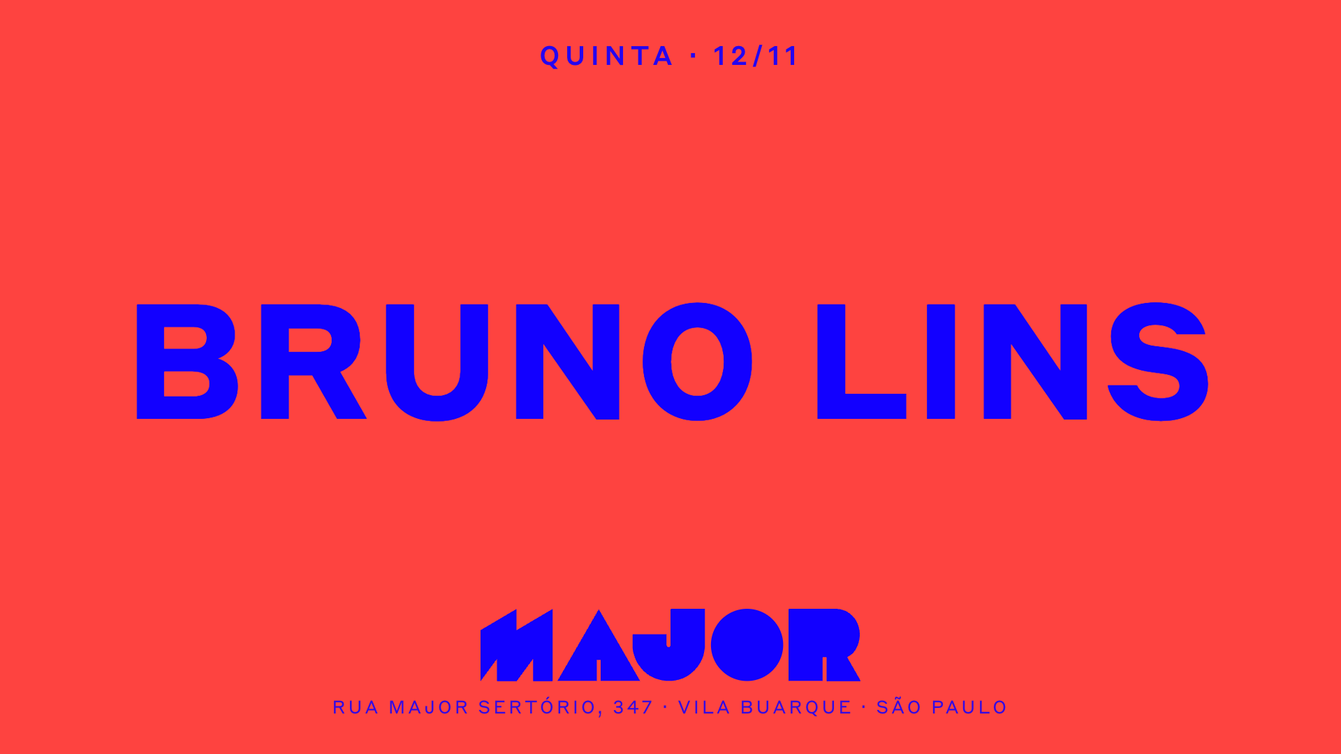 Major recebe Bruno Lins