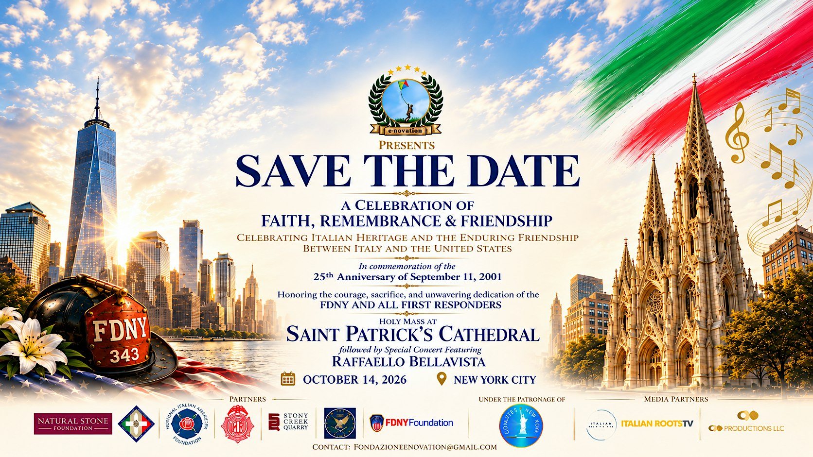 A Celebration of Faith, Remembrance & Friendship – New York City 2026