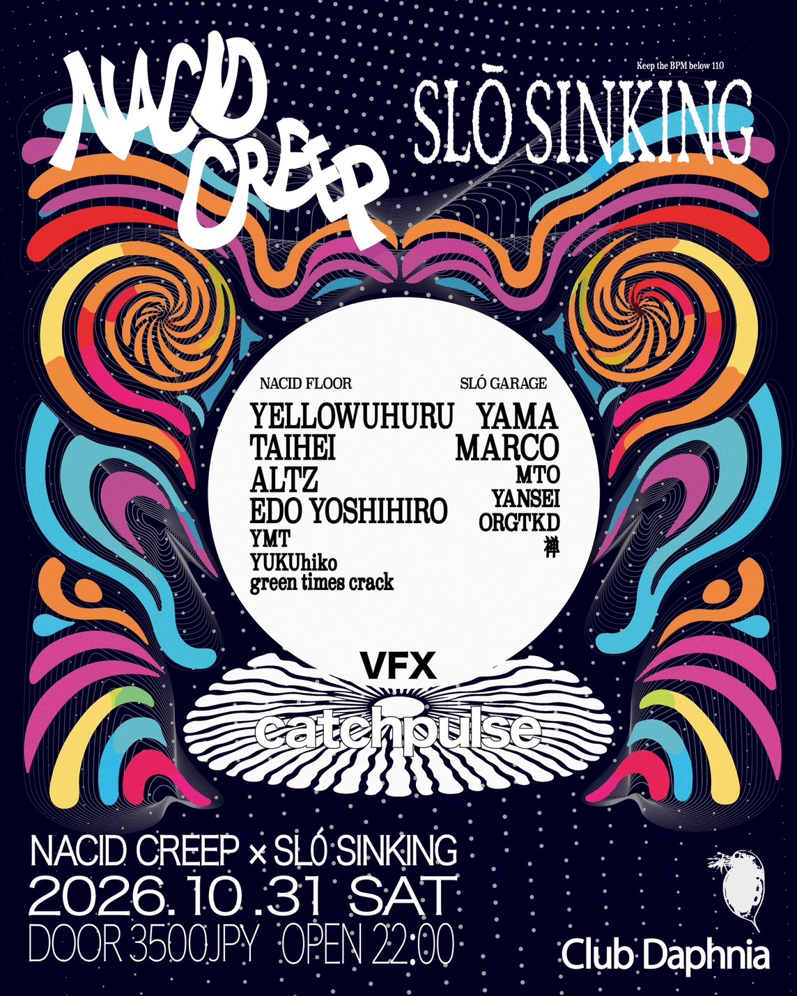 NACIDCREEP×SLŌSINKING