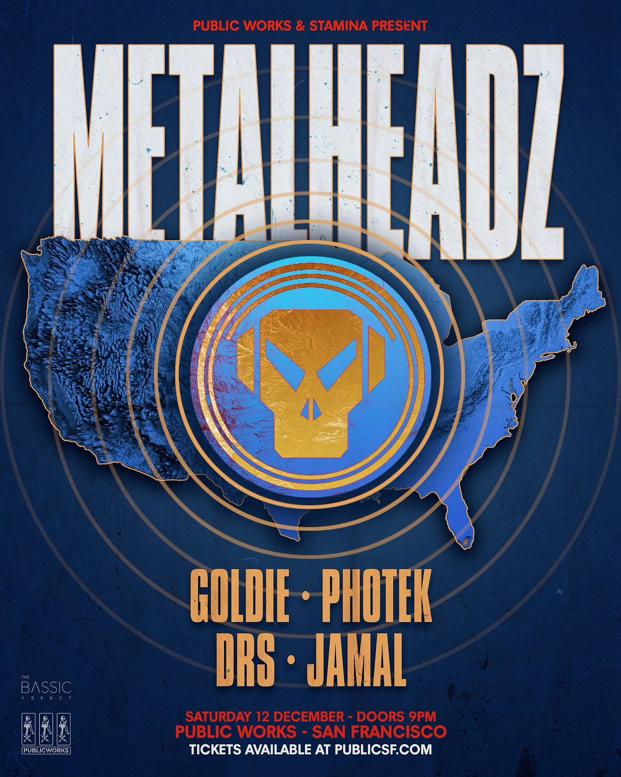 Public Works & Stamina present: Metalheadz