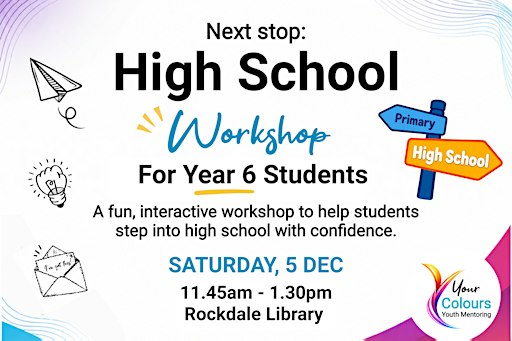 Next Stop: HIGH SCHOOL Workshop