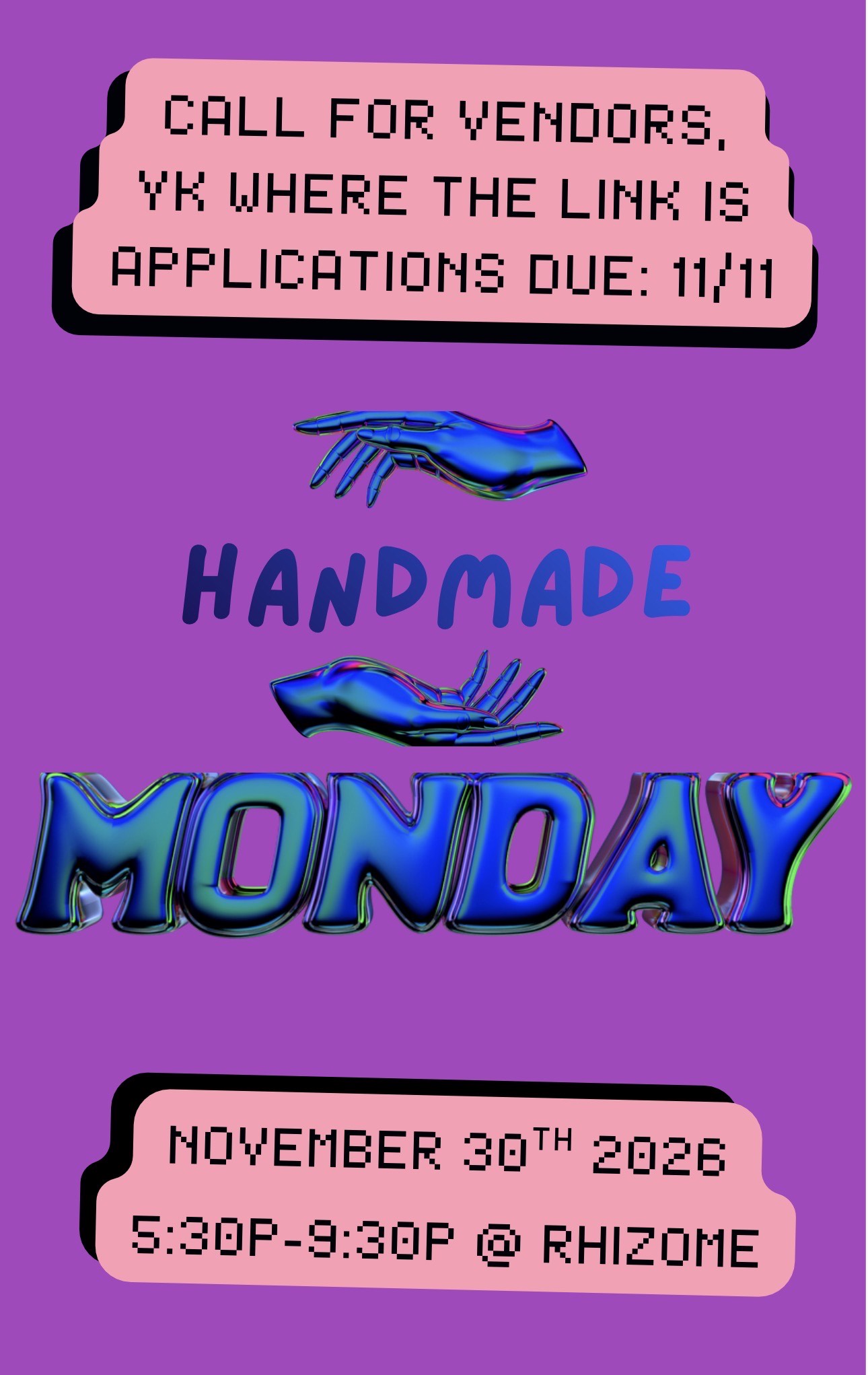 Handmade Monday Market