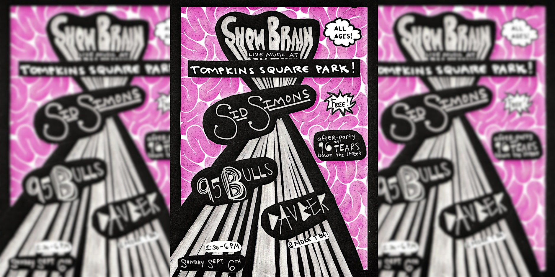 Show Brain present at Tompkins Square Park
